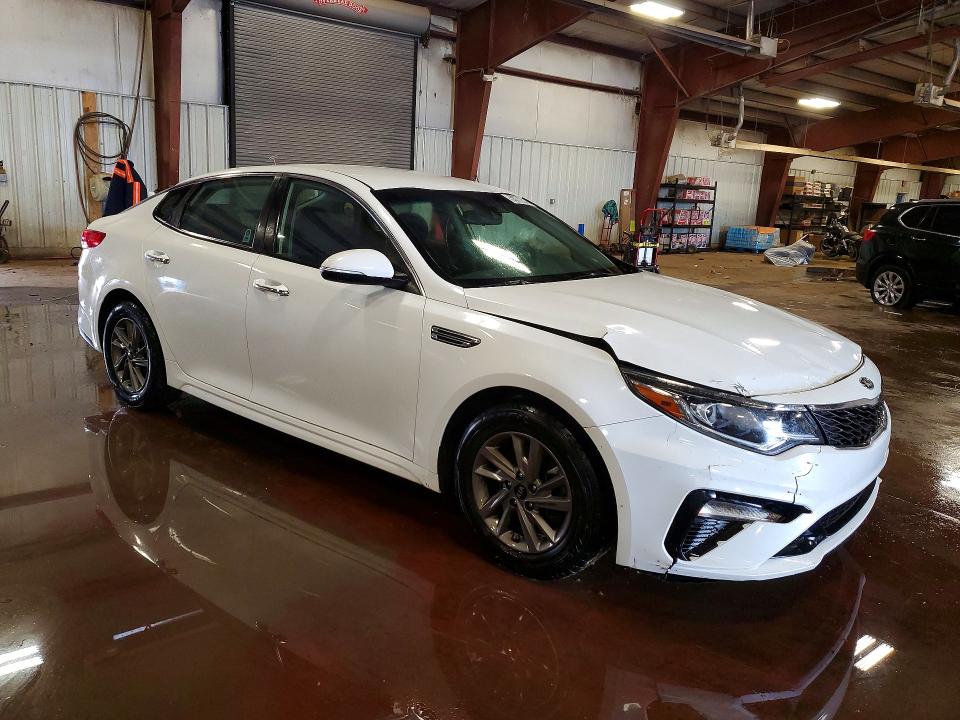 2020 Kia Optima VIN 5XXGT4L33LG436038 COPART salvage auction — FRONT END, Mi - Certificate Of Title, sold $3,300 on 2026-07-06 (photo 4)