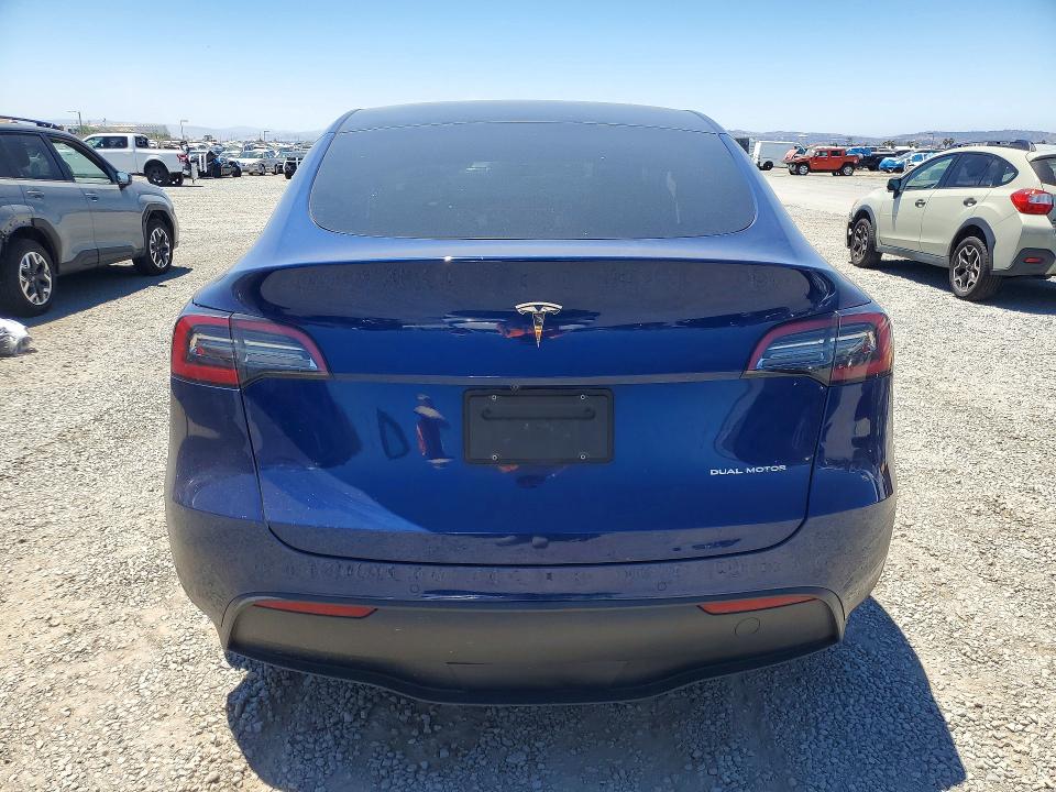 2021 Tesla VIN 5YJYGDEE6MF282825 COPART salvage auction — FRONT END, Ca - Salvage Certificate, sold $5,600 on 2026-07-28 (photo 6)