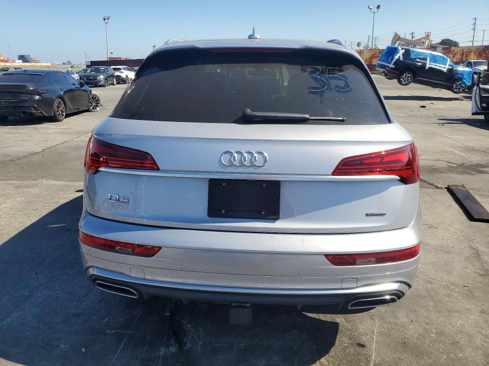 2022 Audi Q5 VIN WA1FAAFY4N2013446 COPART salvage auction — SIDE, Ca - Salvage Certificate, sold $18,900 on 2026-07-08 (photo 6)