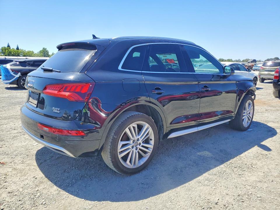 2018 Audi VIN WA1BNAFY8J2206793 COPART salvage auction — FRONT END, Ca - Dis/Dlr/Exp Only Clean Title (P), sold $3,250 on 2026-07-28 (photo 3)