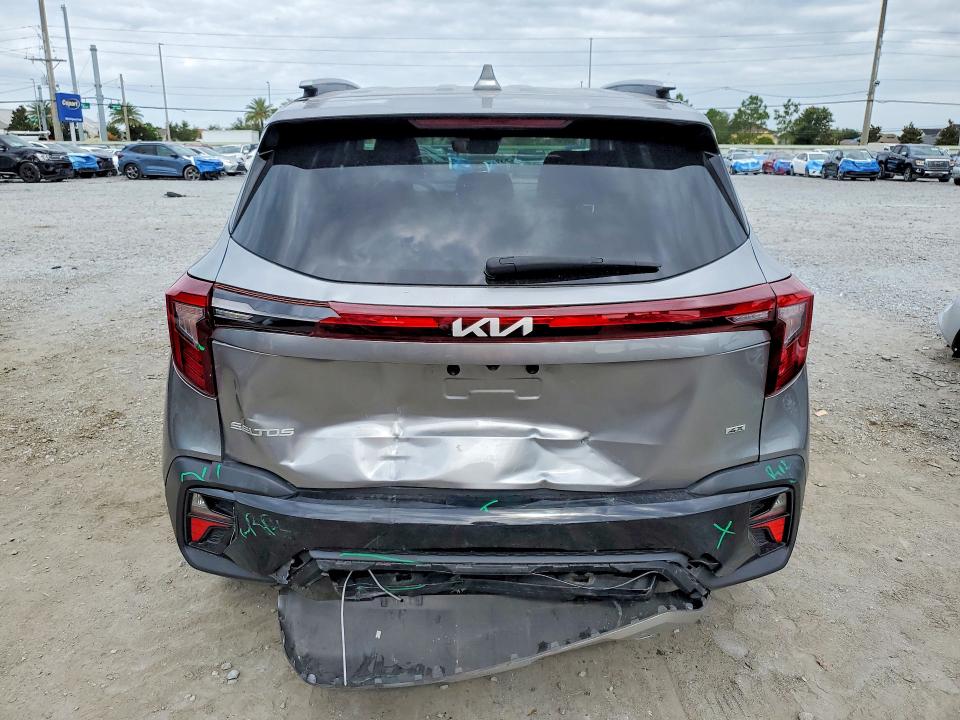 2024 Kia Seltos VIN KNDERCAA5R7595873 COPART salvage auction — REAR END, Va - Cert Of Title - Salvage, sold $1,550 on 2026-07-31 (photo 6)