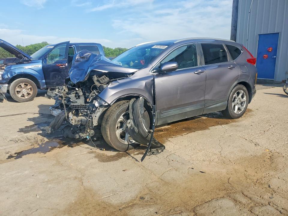 2017 Honda Cr-v VIN 7FARW1H85HE013351 COPART salvage auction — FRONT END, TN - SALVAGE CERTIFICATE, sold $2,500 on 2026-07-30 (photo 1)