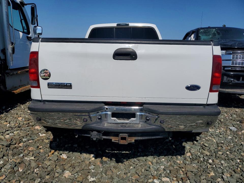 2006 Ford F-350 super duty VIN 1FTWW32P76EC14659 COPART salvage auction — VANDALISM, CA - SALVAGE CERTIFICATE, sold $8,200 on 2026-07-15 (photo 6)