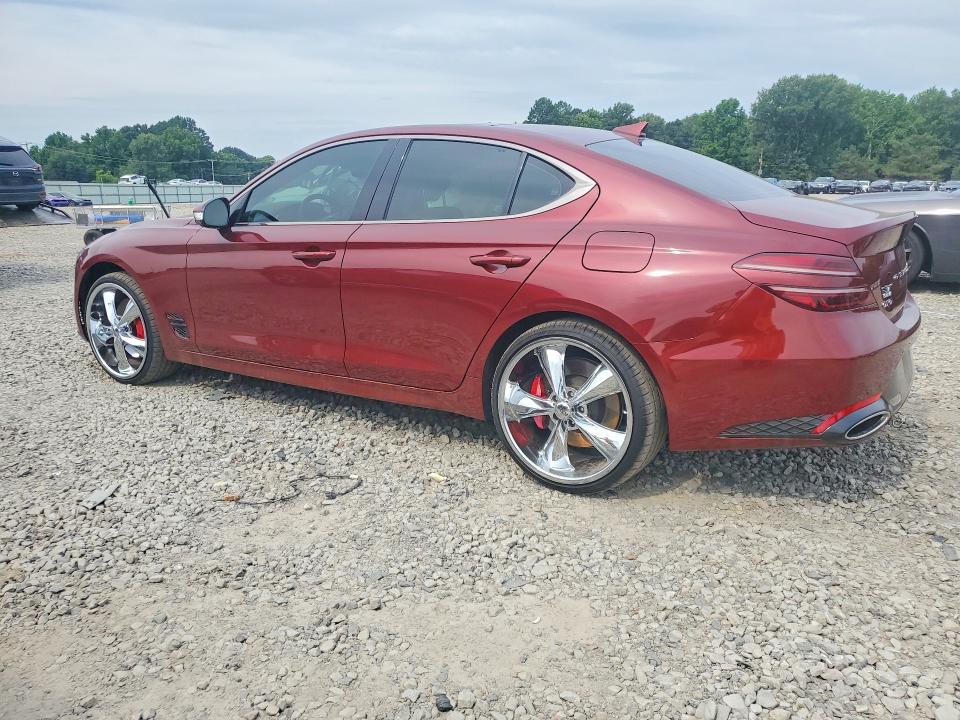 2025 Genesis G70 VIN KMTG34SC1SU144674 COPART salvage auction — SIDE, Id - Salvage Certificate Of Title, sold $14,200 on 2026-08-24 (photo 2)