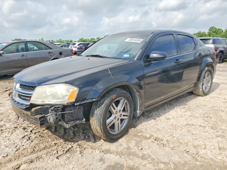 2012 Dodge VIN 1C3CDZCB6CN148040 COPART salvage auction — FRONT END, Tx - Bonded Title - Salvage, sold $250 on 2026-07-10 (photo 1)