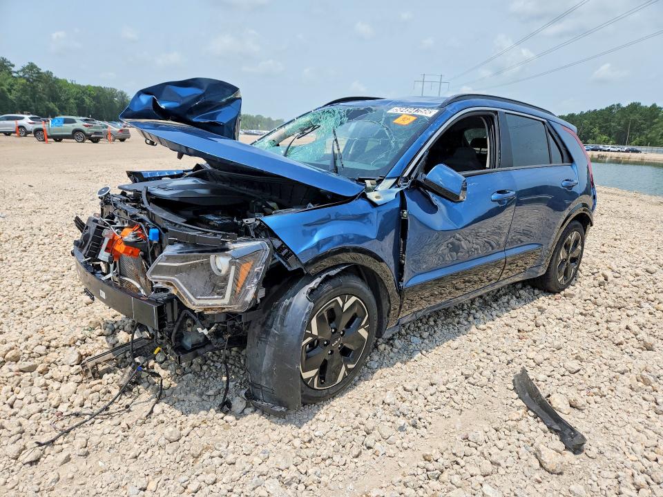 2024 Kia Niro VIN KNDCR3L10R5086693 COPART salvage auction — FRONT END, La - Cert Of Title-Salvage, sold $1,950 on 2026-07-31 (photo 1)