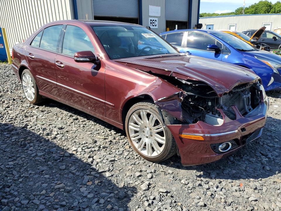 2007 Mercedes-benz E-class VIN WDBUF22X07B069631 COPART salvage auction — FRONT END, Pa - Certificate Of Salvage, sold $725 on 2026-07-08 (photo 4)