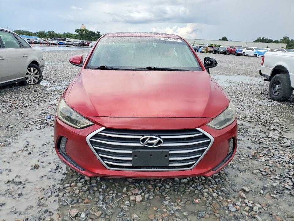 2017 Hyundai Elantra VIN KMHD84LF5HU298725 COPART salvage auction — SIDE, FL - CERT OF TITLE SLVG REBUILDABLE, sold $975 on 2026-07-15 (photo 5)