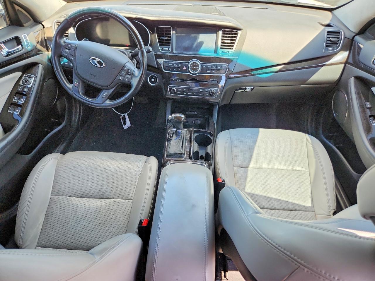 2014 Kia Cadenza VIN KNALN4D78E5149356 COPART salvage auction — Rear End, IL - SALVAGE CERTIFICATE, sold $2,800 on 2026-07-09 (photo 8)