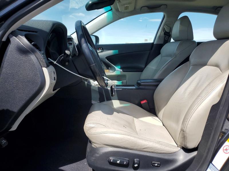 2009 Lexus Is VIN JTHBK262395104245 COPART salvage auction — FRONT END, Ca - Salvage Certificate, sold $1,550 on 2026-07-20 (photo 7)