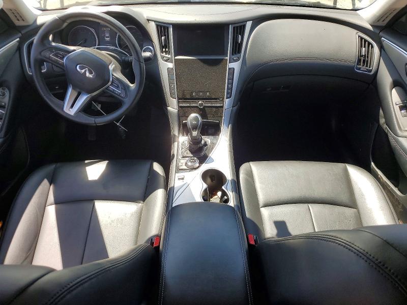 2020 Infiniti VIN JN1EV7AP9LM202072 COPART salvage auction — FRONT END, Ca - Salvage Certificate, sold $5,100 on 2026-07-30 (photo 8)
