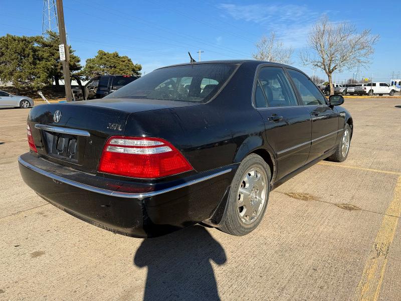2003 Acura Rl VIN JH4KA96563C001992 COPART salvage auction — MECHANICAL, Ok - Certificate Of Title (P), sold $475 on 2026-07-09 (photo 4)