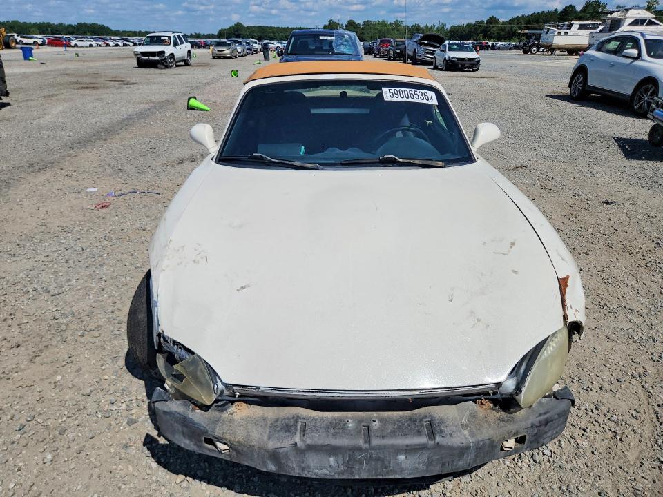 1999 Mazda Mx-5 miata VIN JM1NB3535X0109472 COPART salvage auction — FRONT END, Nc - Dealer Only Salvage Title, sold $350 on 2026-07-20 (photo 5)