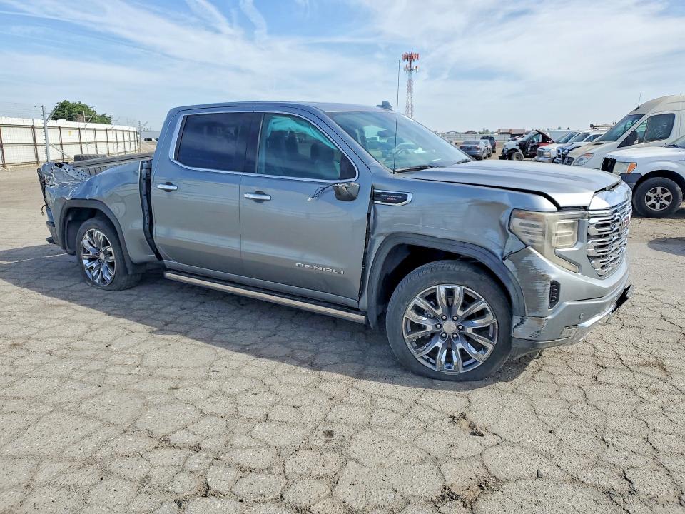 2024 Gmc SIERRA VIN 1GTUUGEL3RZ161940 COPART salvage auction — REAR END, Ca - Salvage Certificate, sold $22,100 on 2026-07-10 (photo 4)