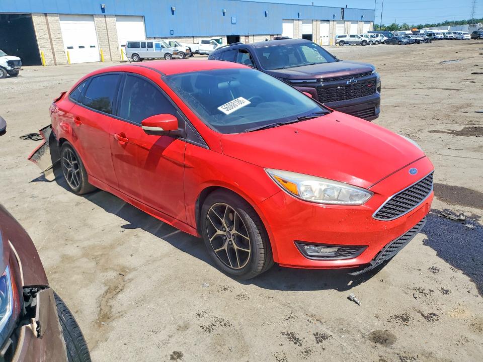 2015 Ford Focus VIN 1FADP3F27FL292864 COPART salvage auction — REAR END, MI - CERTIFICATE OF TITLE, sold $525 on 2026-07-02 (photo 4)