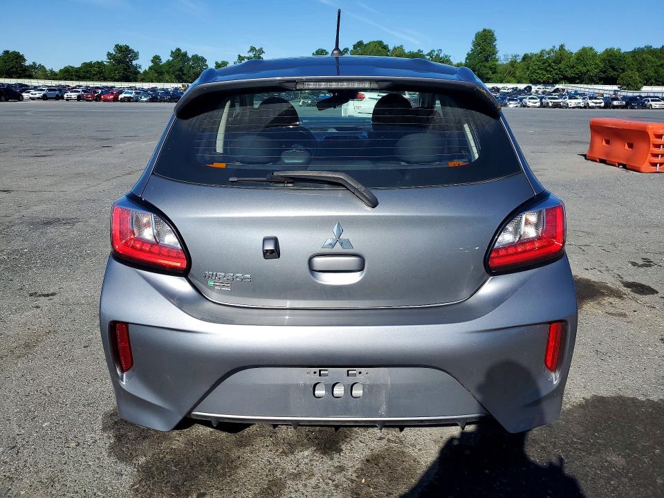 2021 Mitsubishi Mirage VIN ML32AUHJ0MH014338 COPART salvage auction — FRONT END, Pa - Certificate Of Salvage, sold $500 on 2026-07-14 (photo 6)