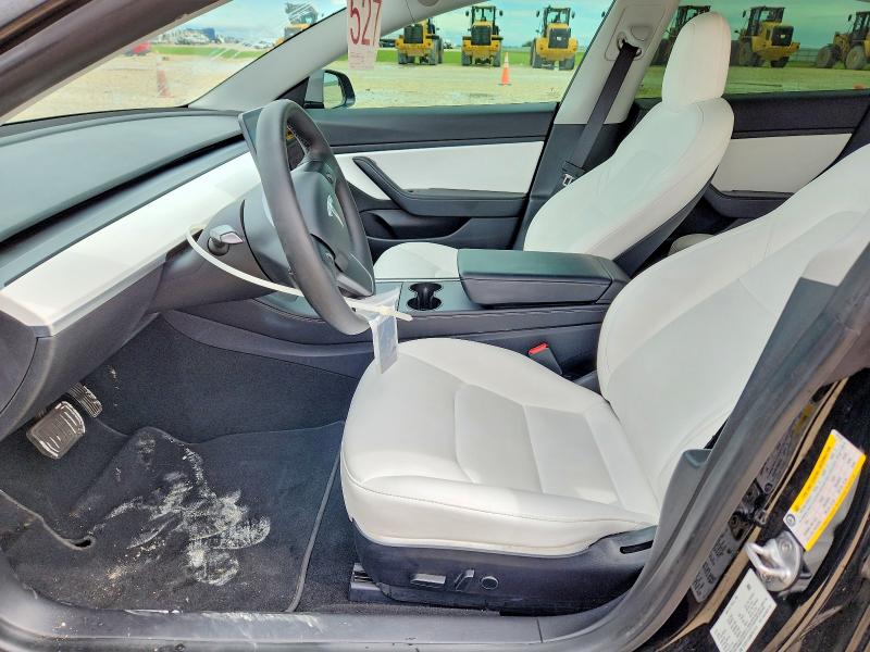 2021 Tesla VIN 5YJ3E1EA6MF921619 COPART salvage auction — SIDE, TX - SALVAGE VEHICLE TITLE (P), sold $5,700 on 2026-07-23 (photo 7)