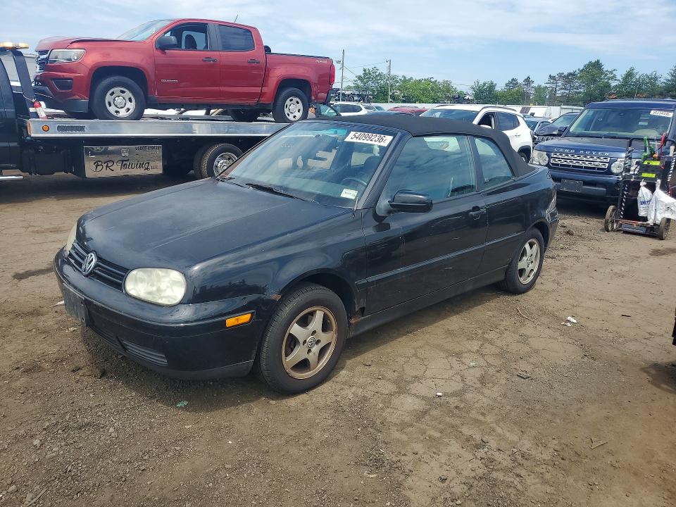 1999 Volkswagen Cabrio VIN 3VWDB61E4XM811538 — COPART salvage auction photo