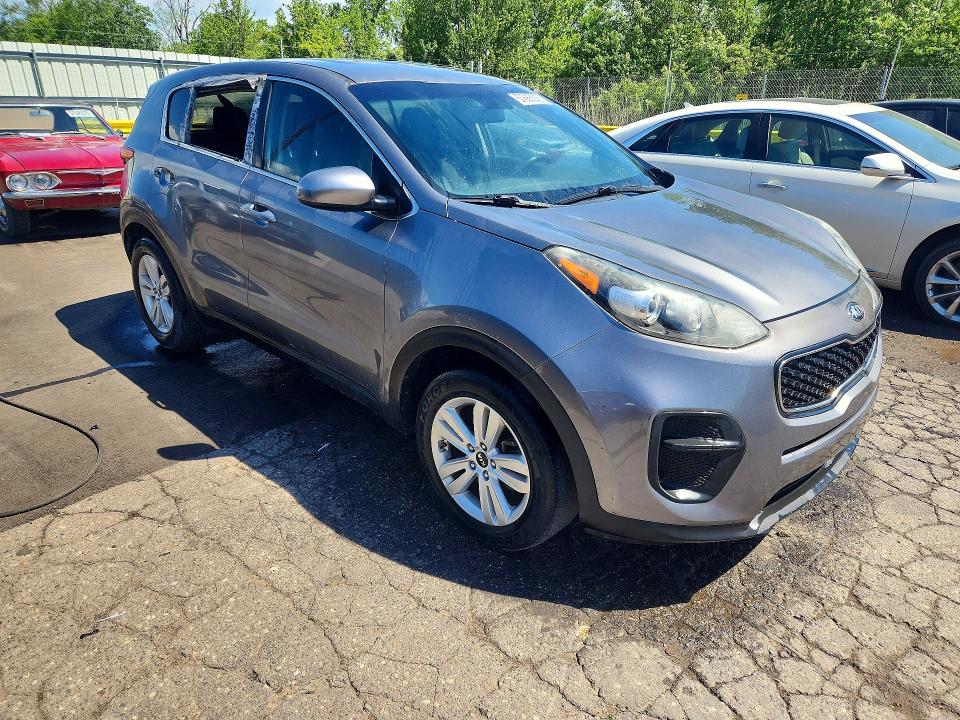 2017 Kia Sportage VIN KNDPM3AC8H7208921 COPART salvage auction — MINOR DENT/SCRATCHES, Mi - Certificate Of Title, sold $2,150 on 2026-07-09 (photo 4)