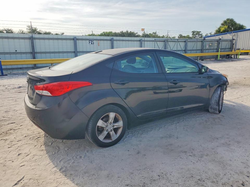 2012 Hyundai VIN KMHDH4AE4CU313735 COPART salvage auction — FRONT END, Fl - Cert Of Title Slvg Rebuildable, sold $625 on 2026-07-15 (photo 3)