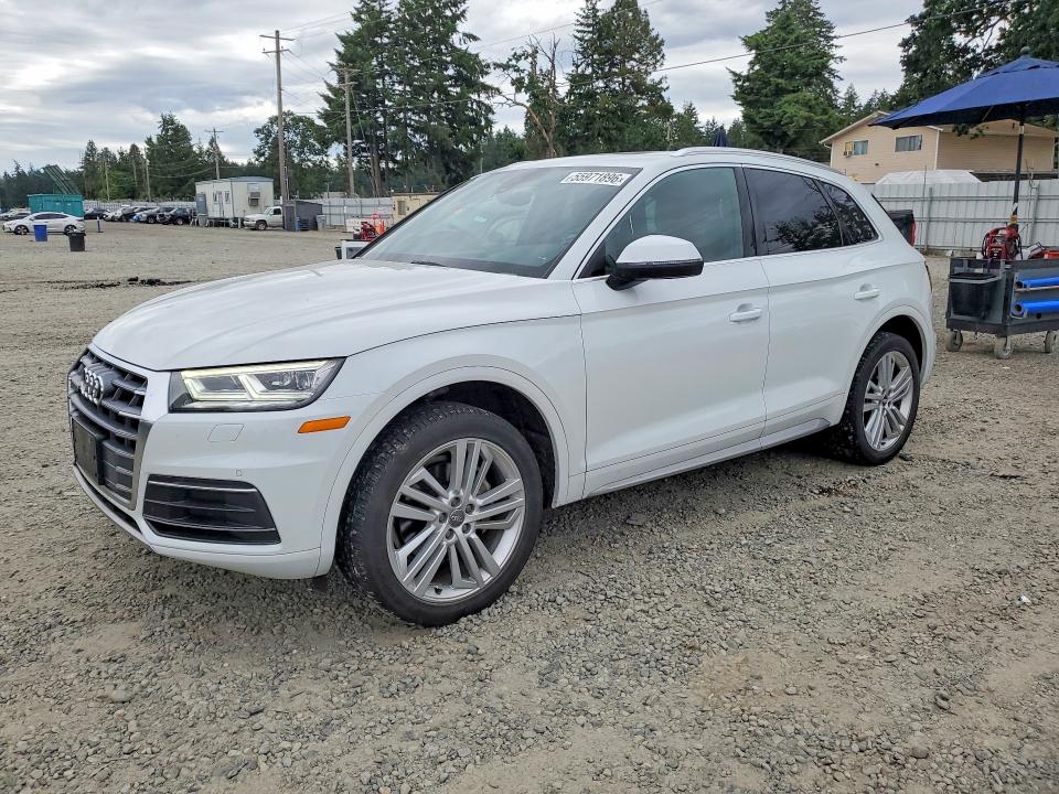 2019 Audi Q5 VIN WA1BNAFY3K2098472 COPART salvage auction — SIDE, Wa - Bill Of Sale, sold $6,700 on 2026-07-10 (photo 1)