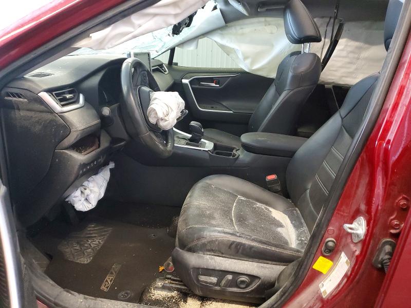 2019 Toyota Rav4 VIN JTMY1RFV4KD515618 COPART salvage auction — ROLLOVER, Sc - Cert Of Title-Dlr Only >25%, sold $150 on 2026-07-28 (photo 7)