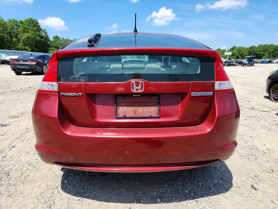 2010 Honda Insight VIN JHMZE2H5XAS012293 COPART salvage auction — FRONT END, Ga - Cert Of Title-Salvage, sold $200 on 2026-07-16 (photo 6)