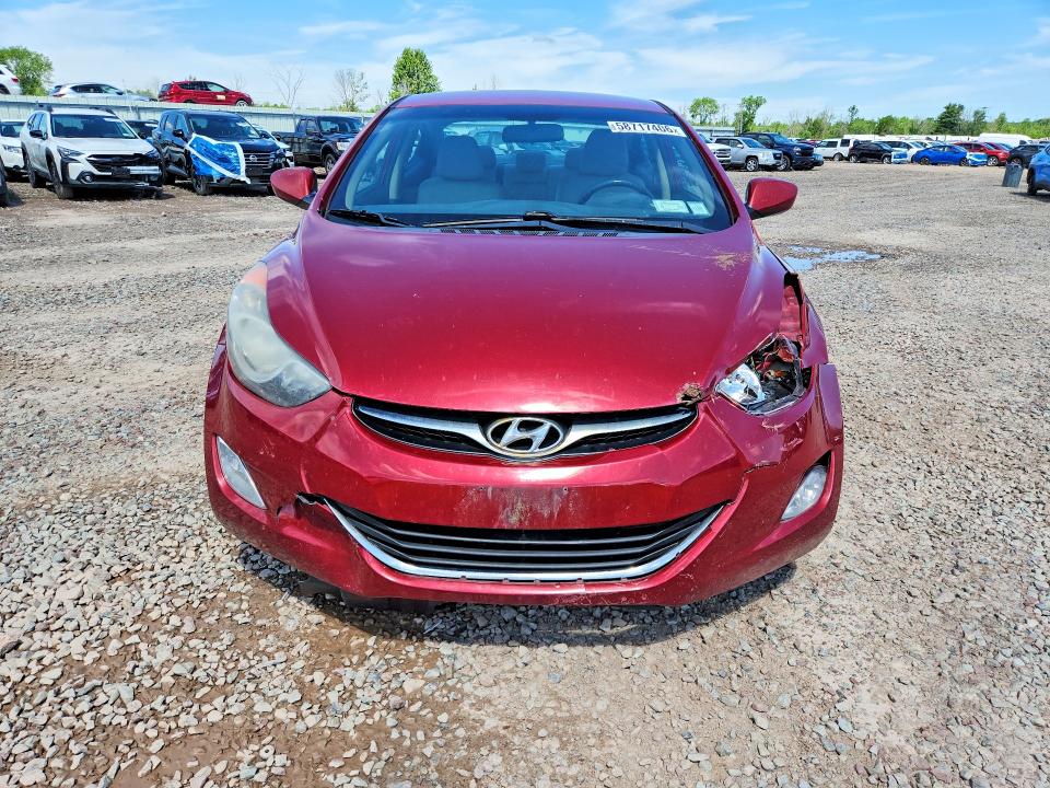 2013 Hyundai VIN KMHDH4AE3DU686377 COPART salvage auction — FRONT END, NY - MV-907A SALVAGE CERTIFICATE, sold $750 on 2026-07-06 (photo 5)