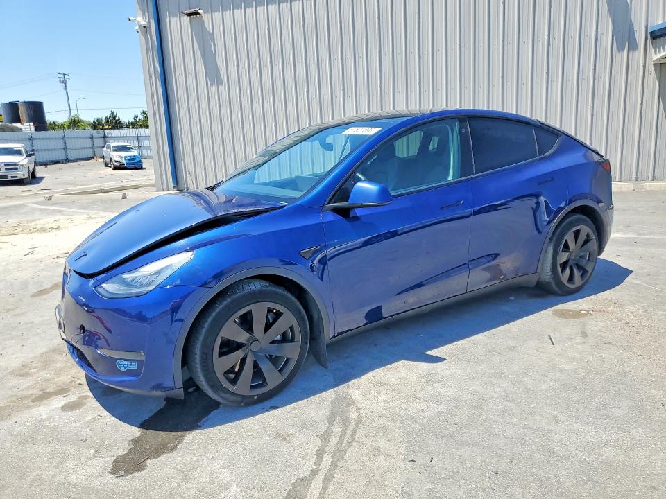 2020 Tesla VIN 5YJYGDEE7LF059059 COPART salvage auction — REAR END, Ca - Salvage Certificate, sold $7,800 on 2026-07-09 (photo 1)