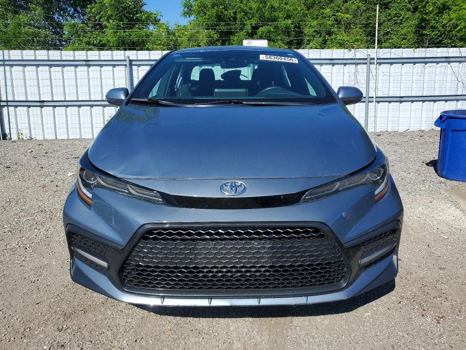 2020 Toyota Corrola VIN 5YFB4RBE2LP045624 COPART salvage auction — HAIL, On - Permit No Brand - Unfit, sold $7,400 on 2026-07-08 (photo 5)