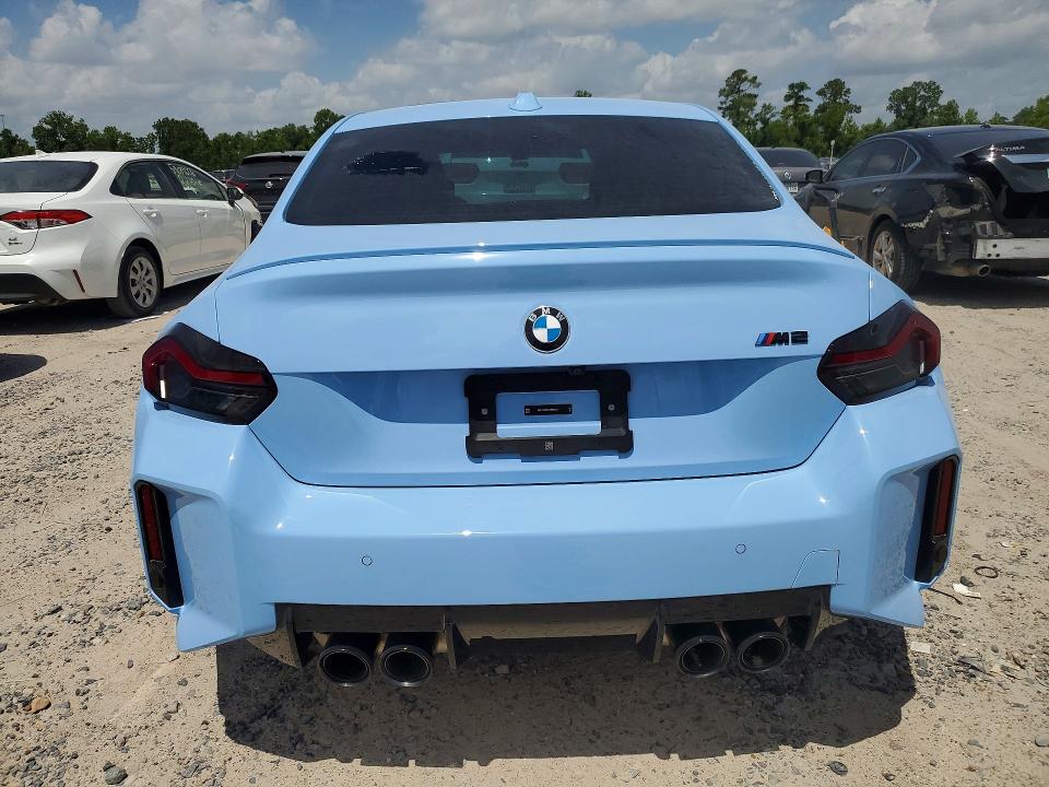 2024 BMW M2 VIN 3MF13DM02R8D94517 COPART salvage auction — FRONT END, Tx - Salvage Vehicle Title, sold $26,500 on 2026-07-10 (photo 6)