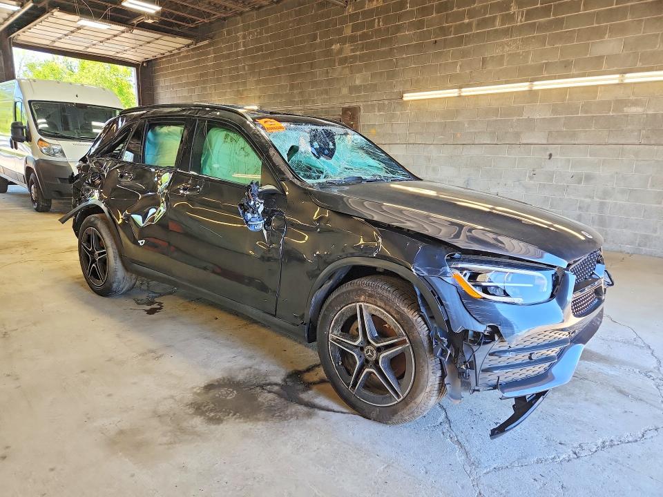 2021 Mercedes-benz Glc VIN W1N0G8EB5MV302650 COPART salvage auction — FRONT END, On - Permit Irrepairable, sold $550 on 2026-07-13 (photo 4)