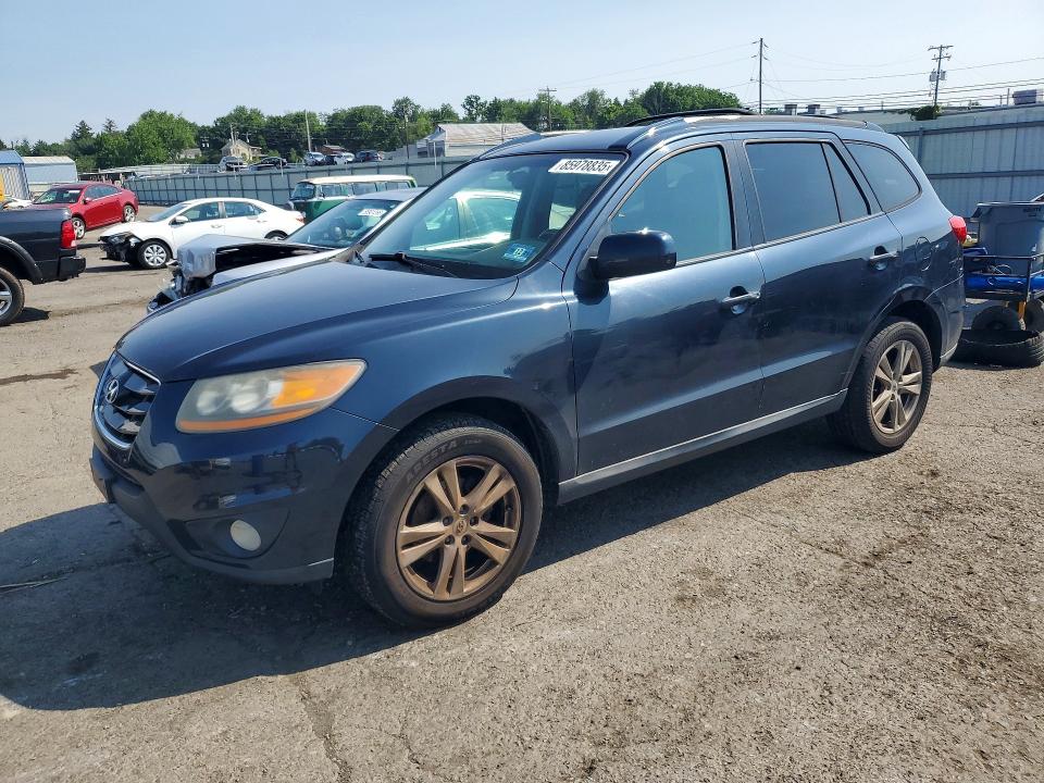 2011 Hyundai Santa fe VIN 5XYZHDAG7BG038986 COPART salvage auction — FRONT END, Pa - Cert Of Title, sold $800 on 2026-07-26 (photo 1)