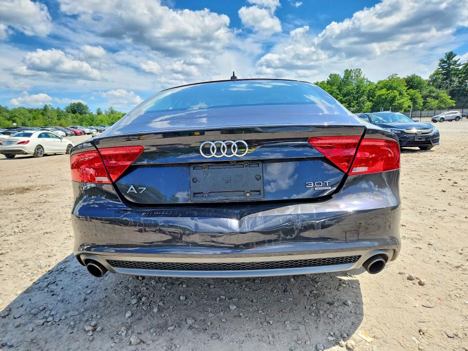 2012 Audi VIN WAU2GAFC2CN131270 COPART salvage auction — REAR END, Ma - Cert Of Title-Reconstrctd Coll, sold $6,100 on 2026-07-09 (photo 6)