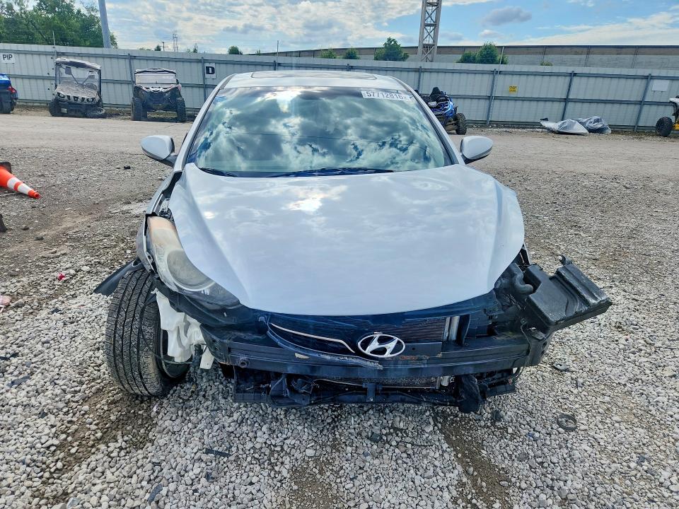 2013 Hyundai Elantra VIN 5NPDH4AE6DH331461 COPART salvage auction — FRONT END, OH - CERT OF TITLE-SALVAGE, sold $475 on 2026-07-02 (photo 5)