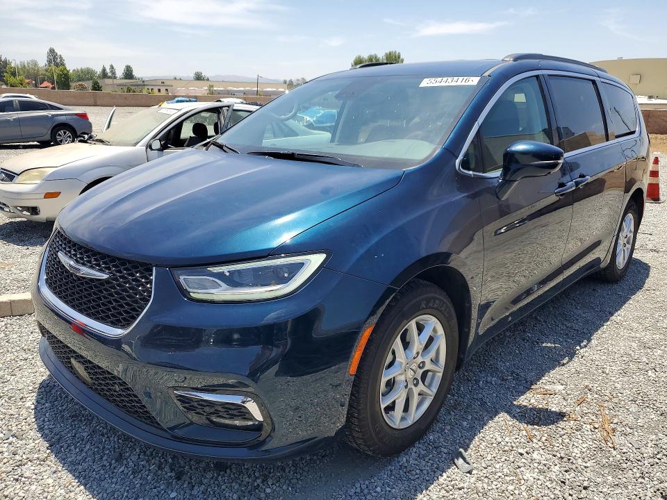2022 Chrysler Pacifica VIN 2C4RC1BG9NR108810 COPART salvage auction — REAR END, Ca - Salvage Certificate, sold $7,000 on 2026-07-22 (photo 1)