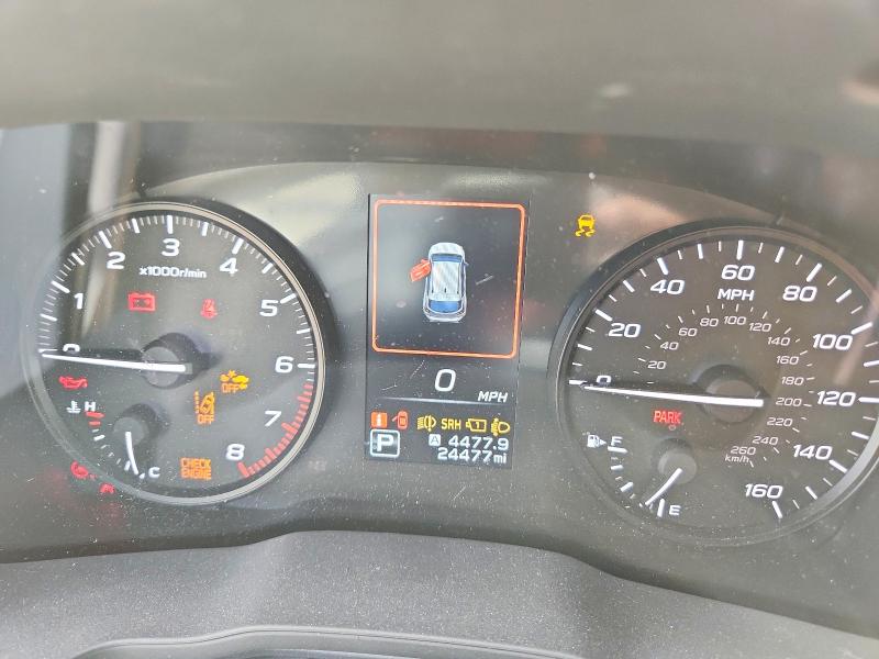 2024 Subaru Xv VIN JF2GUABC8R8284221 COPART salvage auction — FRONT END, NM - CERT OF TITLE-SALVAGE (P), sold $200 on 2026-07-27 (photo 9)