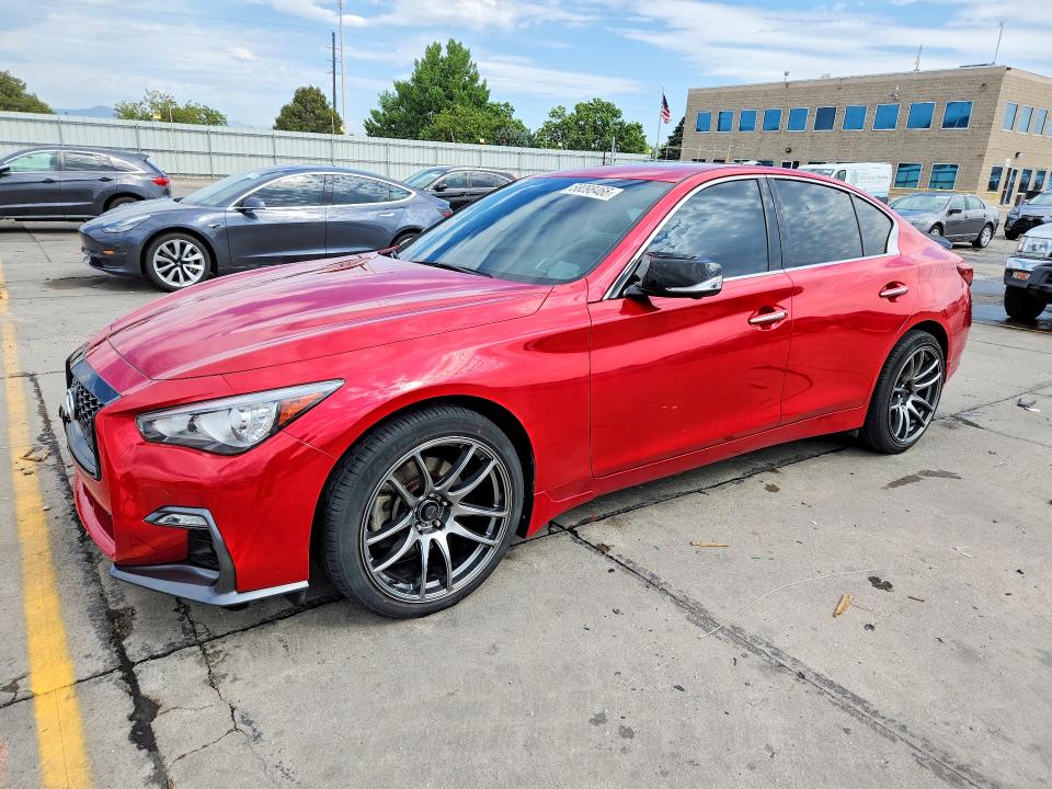2021 Infiniti VIN JN1EV7BRXMM750292 COPART salvage auction — SIDE, Ny - Mv-907A Salvage Certificate, sold $6,500 on 2026-07-20 (photo 1)
