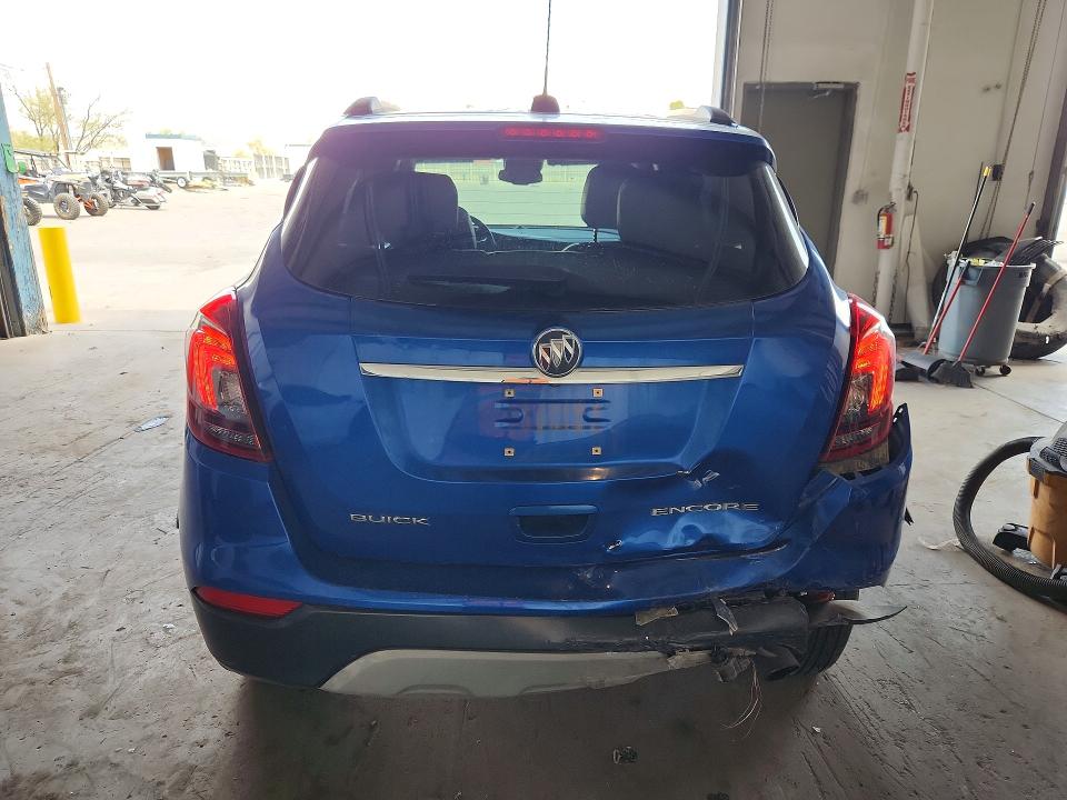 2018 Buick Encore VIN KL4CJASB1JB691537 COPART salvage auction — REAR END, Nm - Cert Of Title-Salvage, sold $300 on 2026-07-24 (photo 6)