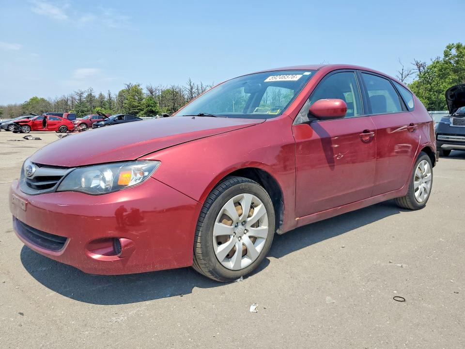 2011 Subaru Impreza VIN JF1GH6A68BH830765 COPART salvage auction — REAR END, NY - MV-907A SALVAGE CERTIFICATE, sold $375 on 2026-07-20 (photo 1)