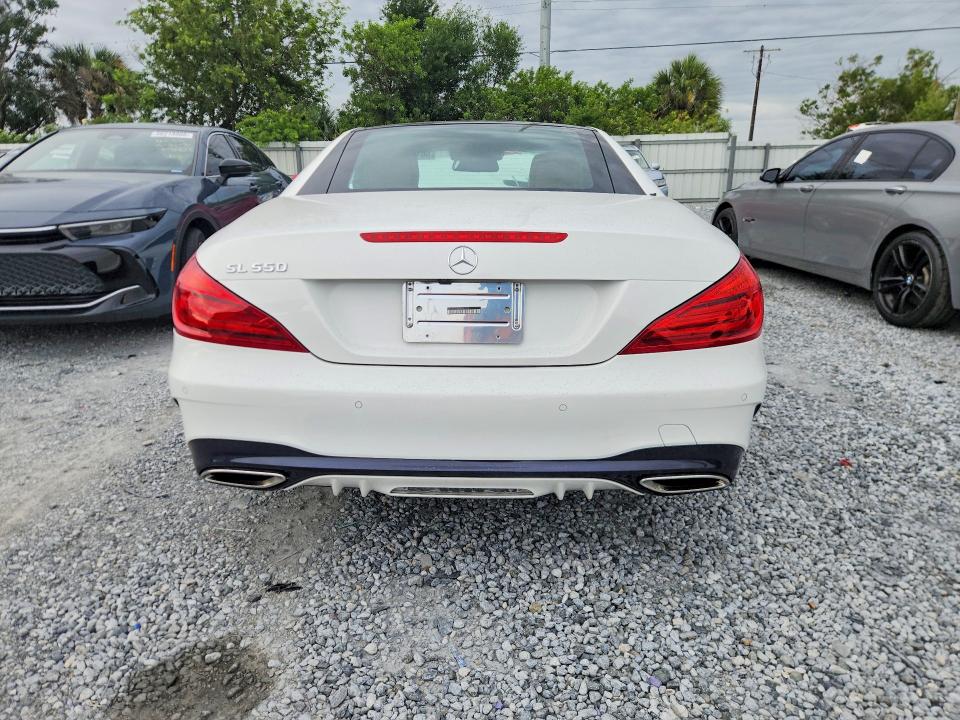 2017 Mercedes-benz Sl-class VIN WDDJK7DA2HF043313 COPART salvage auction — FRONT END, FL - CERT OF TITLE SLVG REBUILDABLE, sold $23,100 on 2026-07-10 (photo 6)