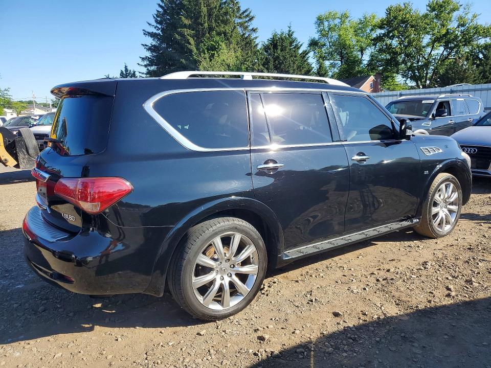 2014 Infiniti Qx80 VIN JN8AZ2NC9E9350937 COPART salvage auction — MINOR DENT/SCRATCHES, Md - Certificate Of Title, sold $3,450 on 2026-07-27 (photo 3)