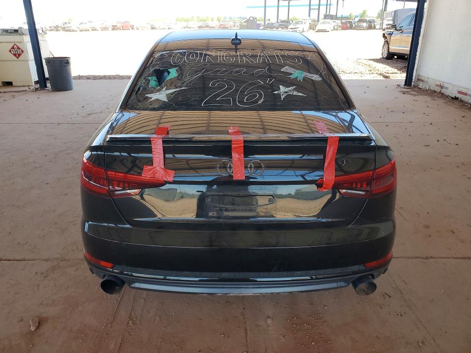 2017 Audi A4 VIN WAUDNAF46HN046298 COPART salvage auction — FRONT END, Az - Cert Of Title - Salvage, sold $2,900 on 2026-07-21 (photo 6)