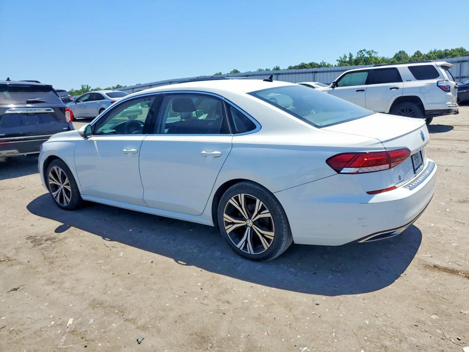 2021 Volkswagen Passat VIN 1VWSA7A31MC016829 COPART salvage auction — MECHANICAL, Va - Certificate Of Title, sold $2,350 on 2026-07-02 (photo 2)