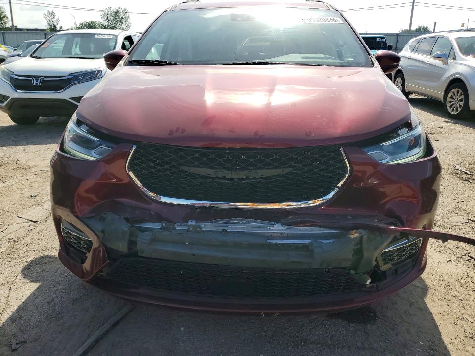 2021 Chrysler Pacifica VIN 2C4RC1BG7MR528841 COPART salvage auction — FRONT END, In - Cert Of Title-Salvage Title, sold $4,550 on 2026-08-31 (photo 5)