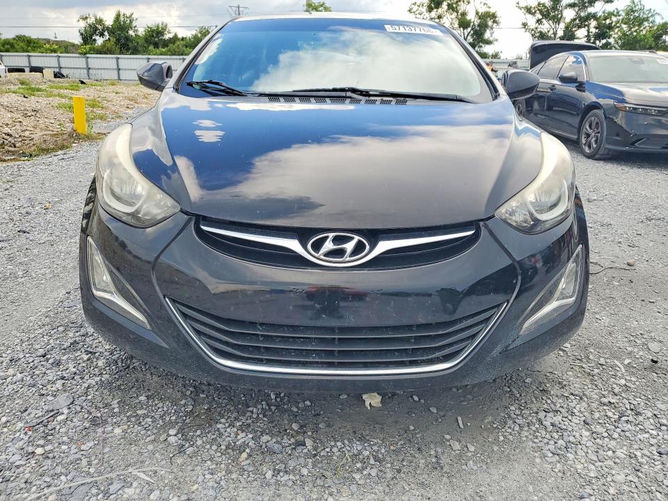 2015 Hyundai Elantra VIN KMHDH4AE1FU278933 COPART salvage auction — REAR END, FL - CERT OF TITLE SLVG REBUILDABLE, sold $1,250 on 2026-07-31 (photo 5)