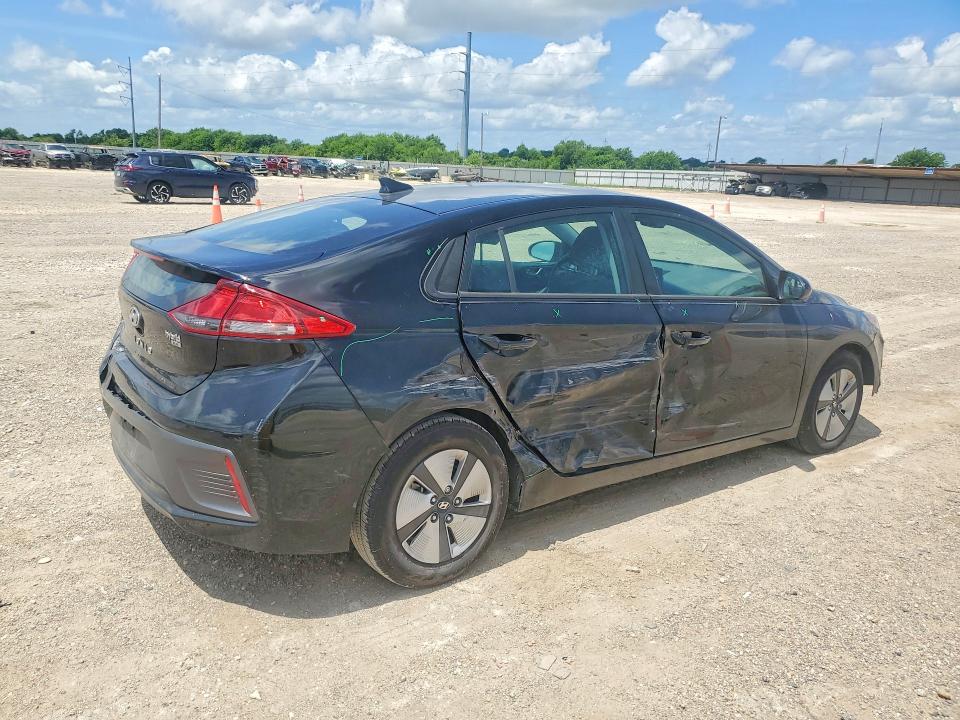 2021 Hyundai Ioniq VIN KMHC65LC7MU257942 COPART salvage auction — SIDE, Tx - Salvage Vehicle Title, sold $2,200 on 2026-07-29 (photo 3)