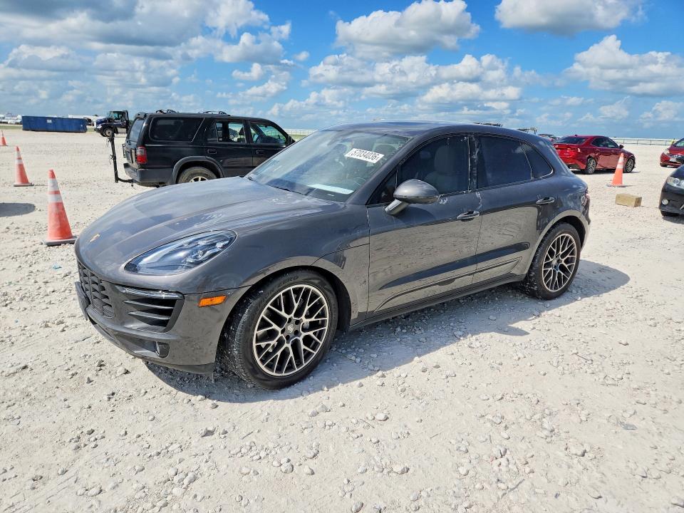 2018 Porsche Macan VIN WP1AB2A51JLB31506 — COPART salvage auction photo