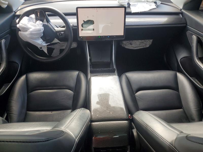 2020 Tesla Model 3 VIN 5YJ3E1EA0LF797037 COPART salvage auction — FRONT END, MI - CERTIFICATE OF TITLE, sold $4,900 on 2026-08-01 (photo 8)