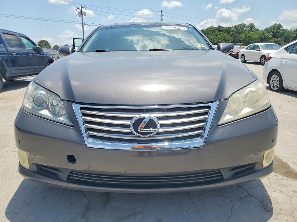 2012 Lexus ES VIN JTHBK1EG5C2510625 COPART salvage auction — REAR END, Sc - Cert Of Title-Salvage, sold $2,800 on 2026-07-06 (photo 5)